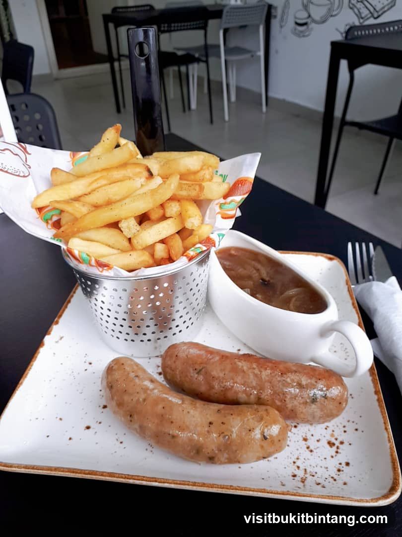 Sausages and Fries