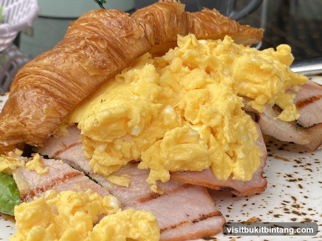 Croissant Breakfast Sandwich