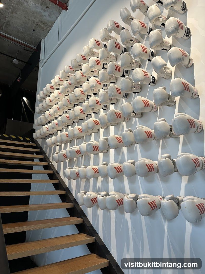 Wall of Boxing Gloves