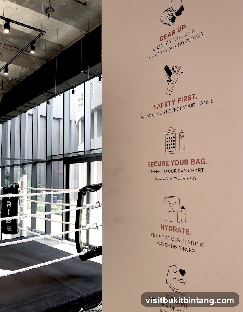 Boxing Gym Instructions