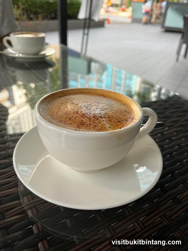 Coffee on a table