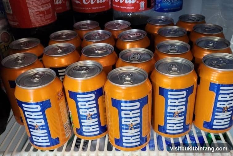 Cans of Irn-Bru