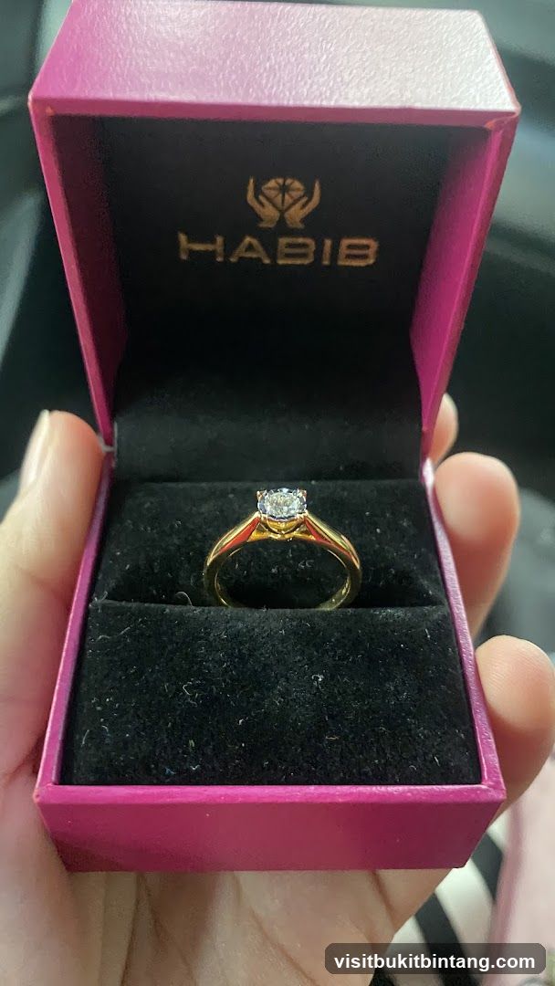 Diamond Ring in Habib Box