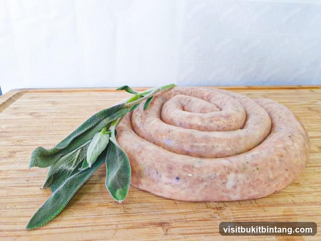Coiled Sausage with Sage
