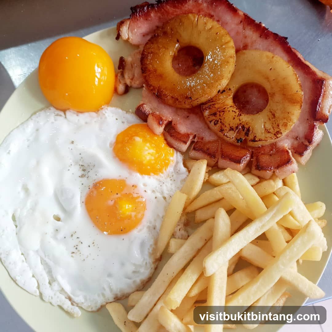 Ham, Eggs, and Fries