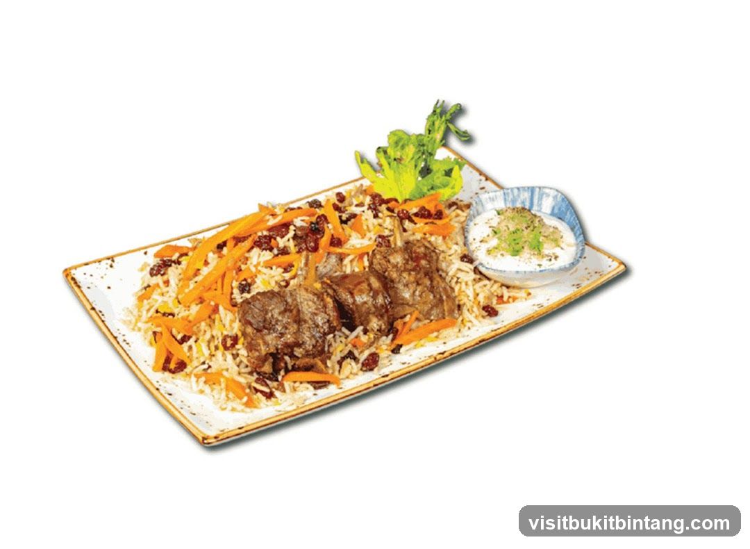 Lamb Chops with Rice and Carrots
