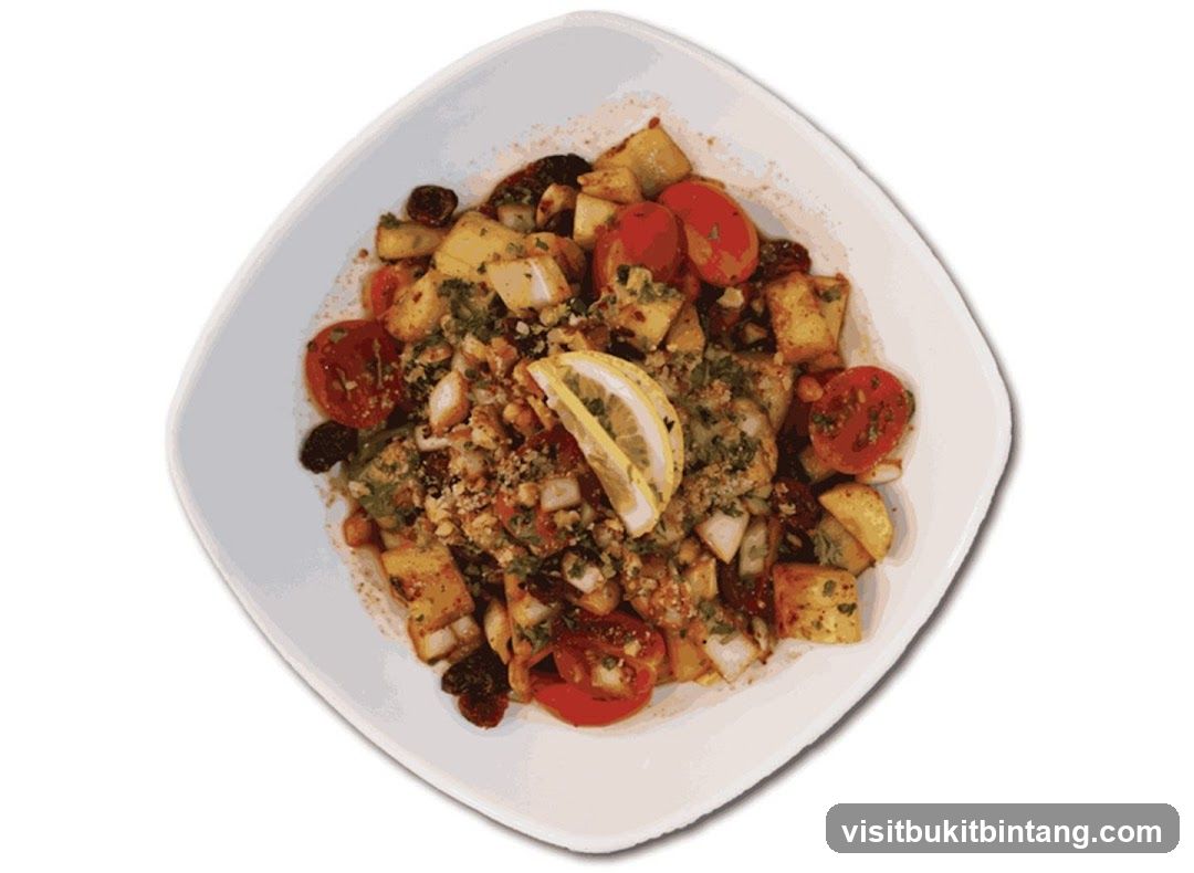 Roasted Vegetable and Chickpea Salad