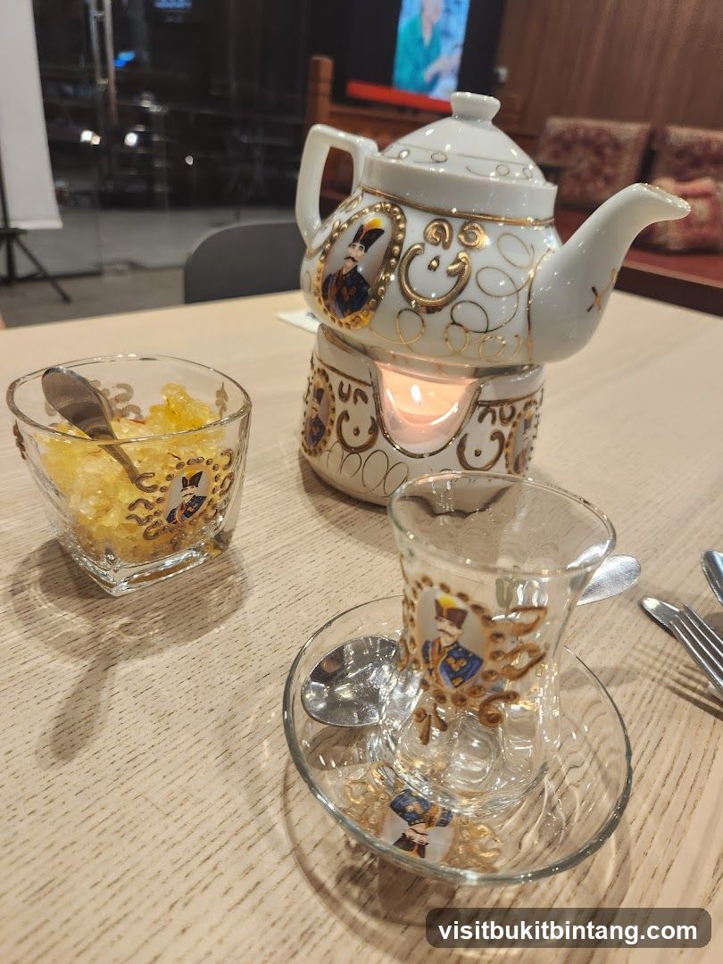 Tea Set with Sugar Cubes