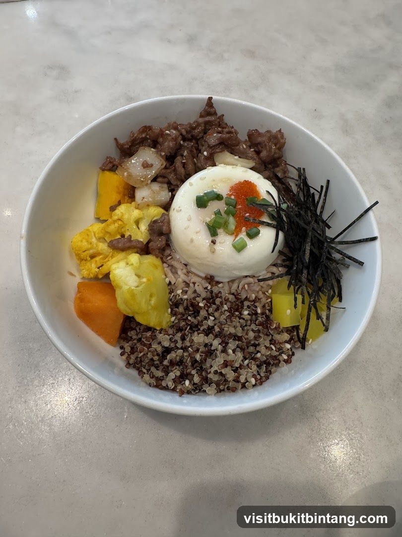 Beef and Quinoa Bowl