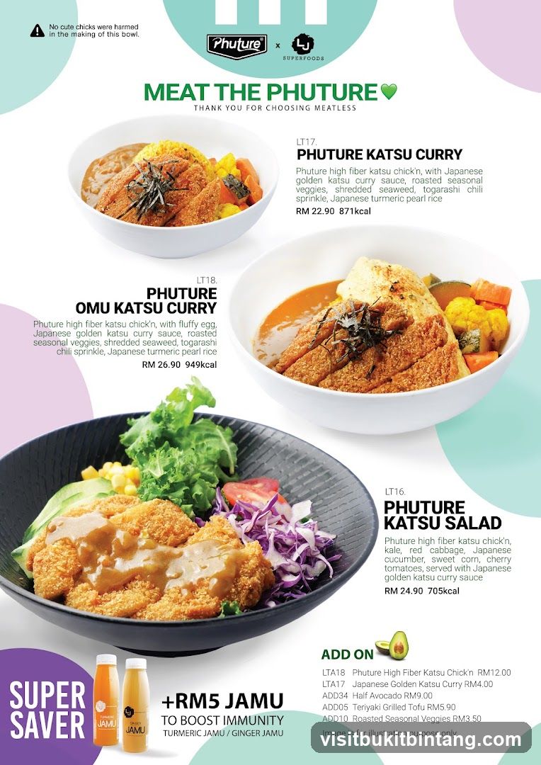 Phuture Menu