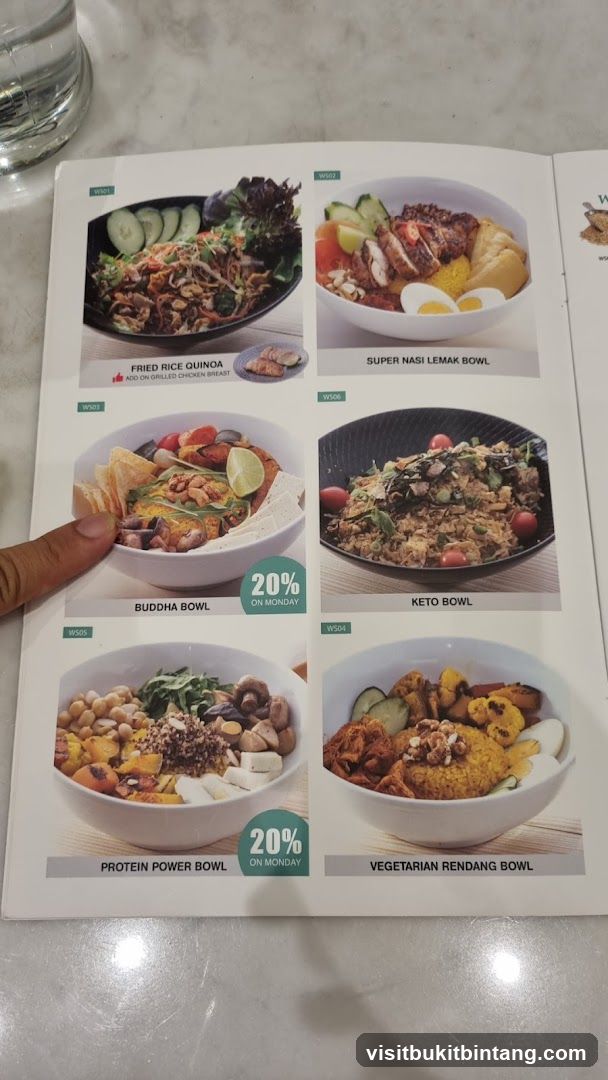 Menu of Bowls