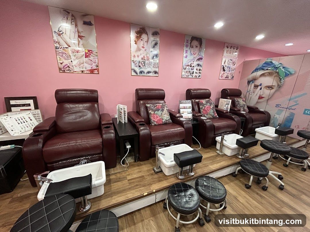 Nail Salon Interior