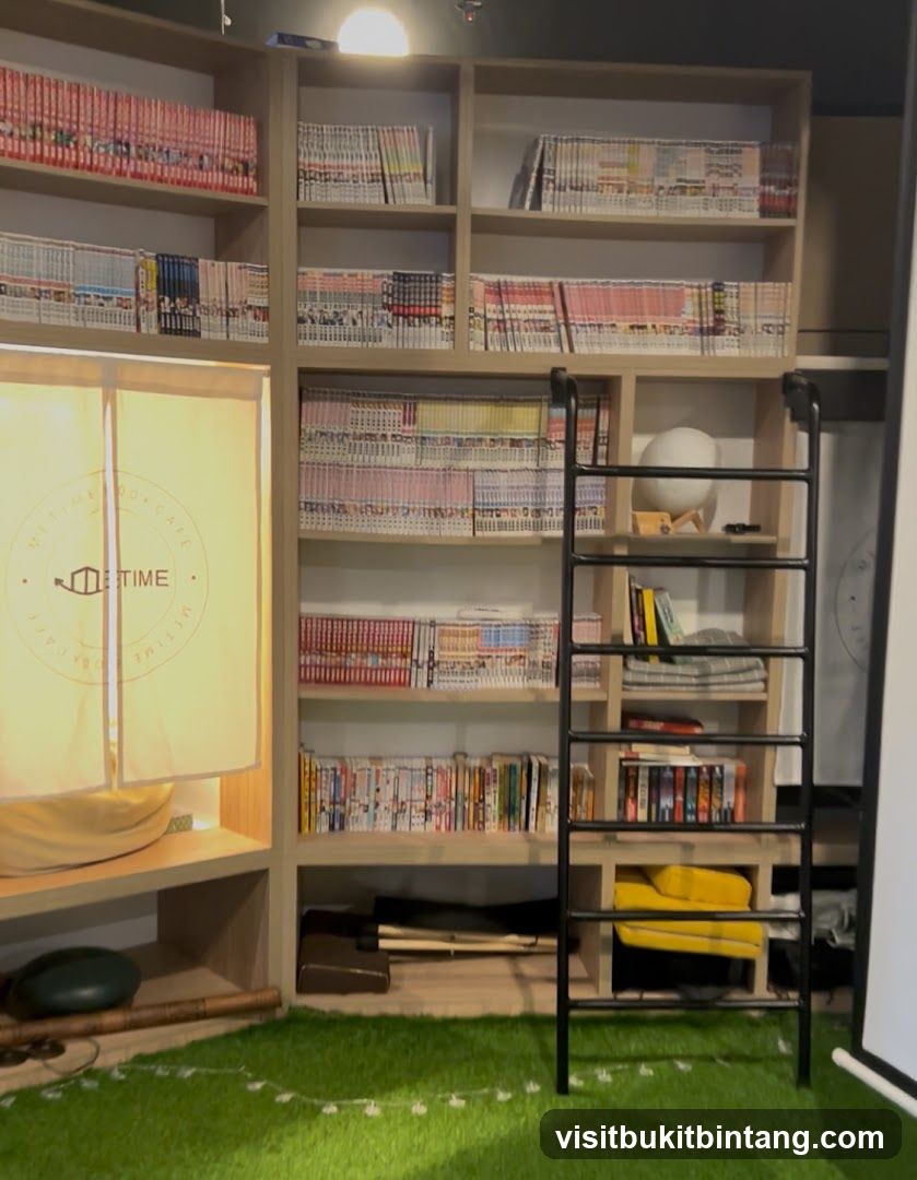 Manga Cafe Interior