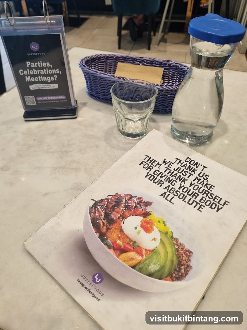 Superfoods Advertisement