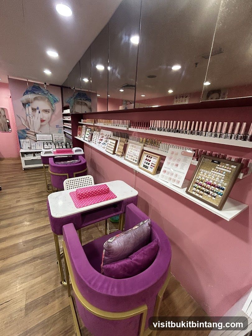 Nail Salon Interior