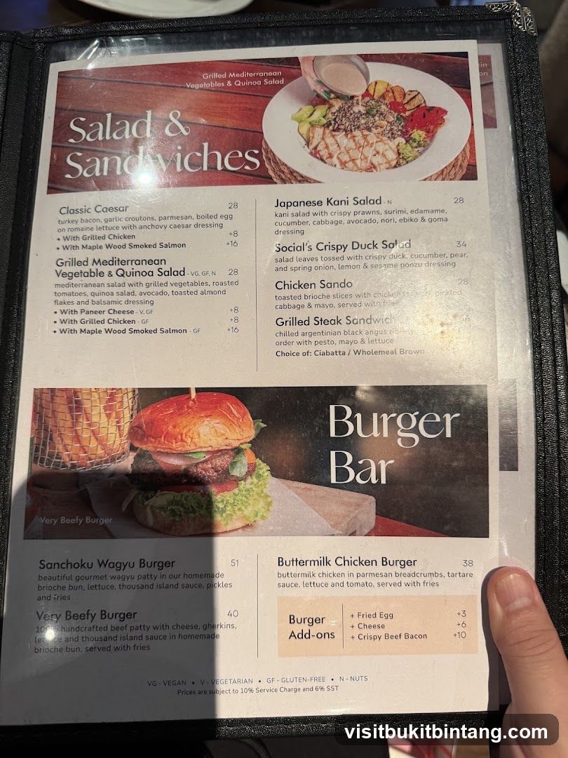 Salad & Sandwiches Burger Bar