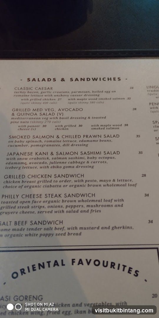 SALADS & SANDWICHES