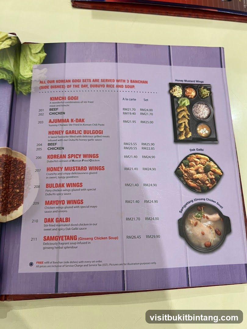 Korean Gogi Sets