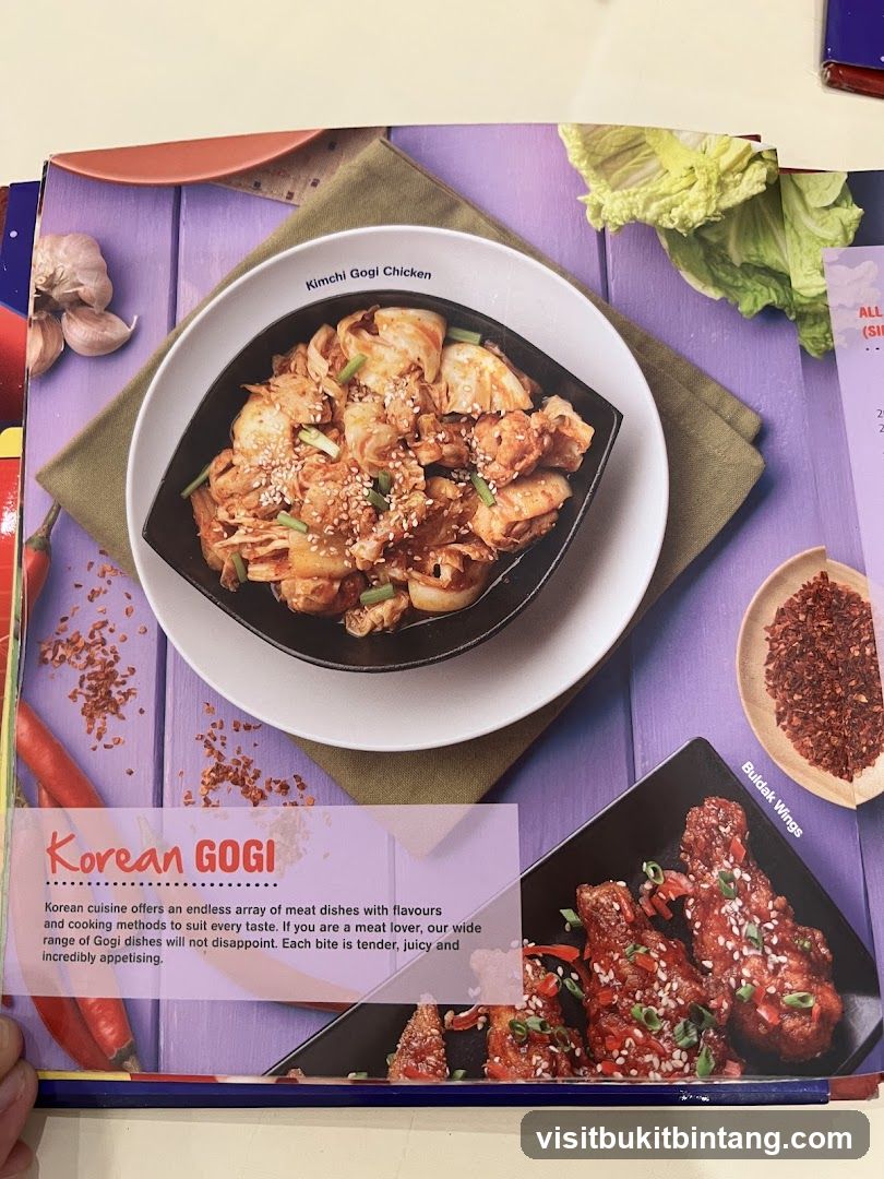 Korean Gogi Dishes