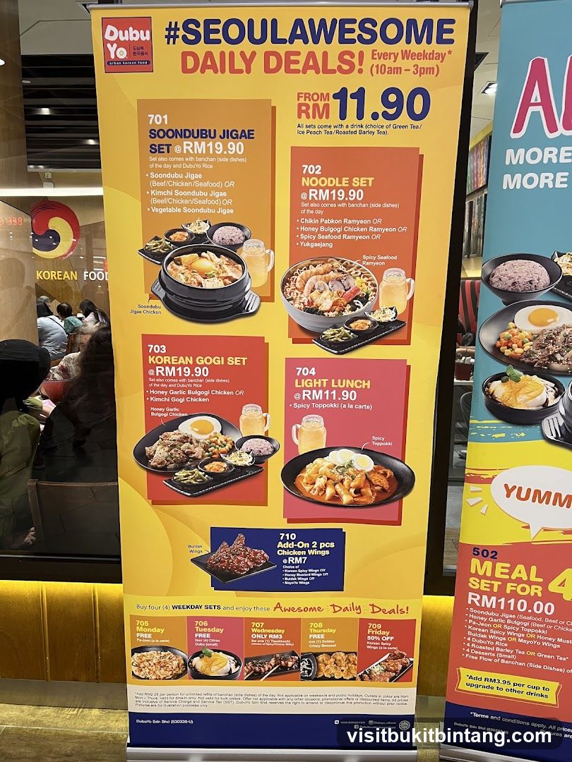 DubuYo #SEOULAWESOME DAILY DEALS!