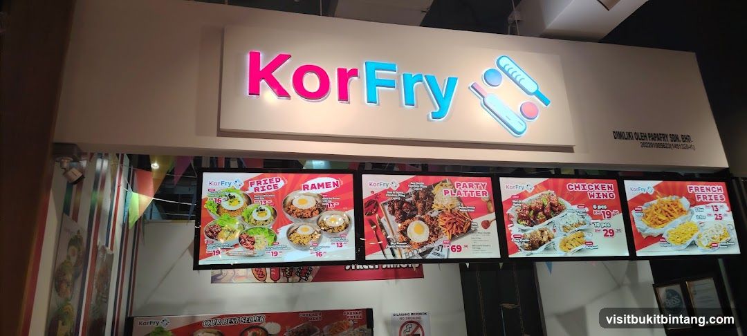 KorFry Menu