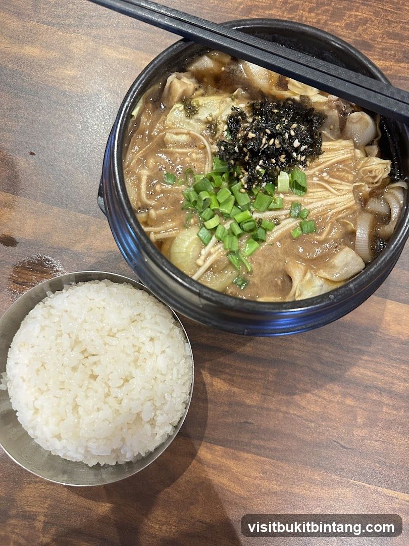 Korean Stew with Rice
