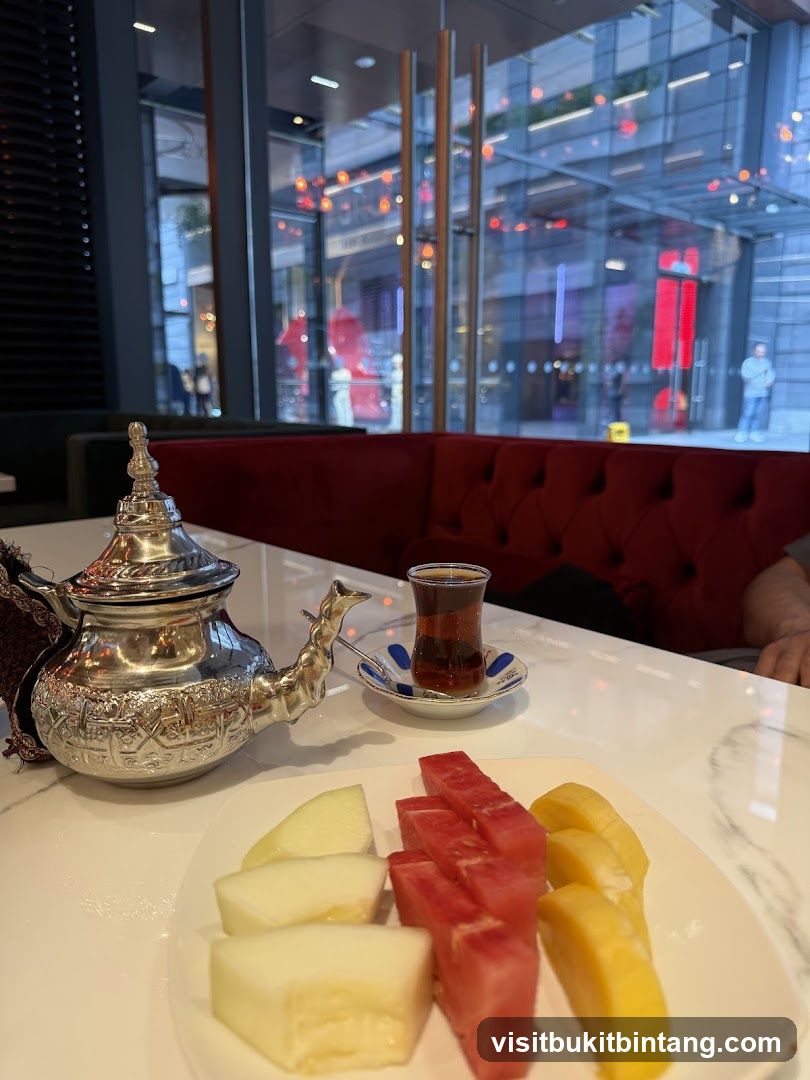 Tea and Fruit Platter