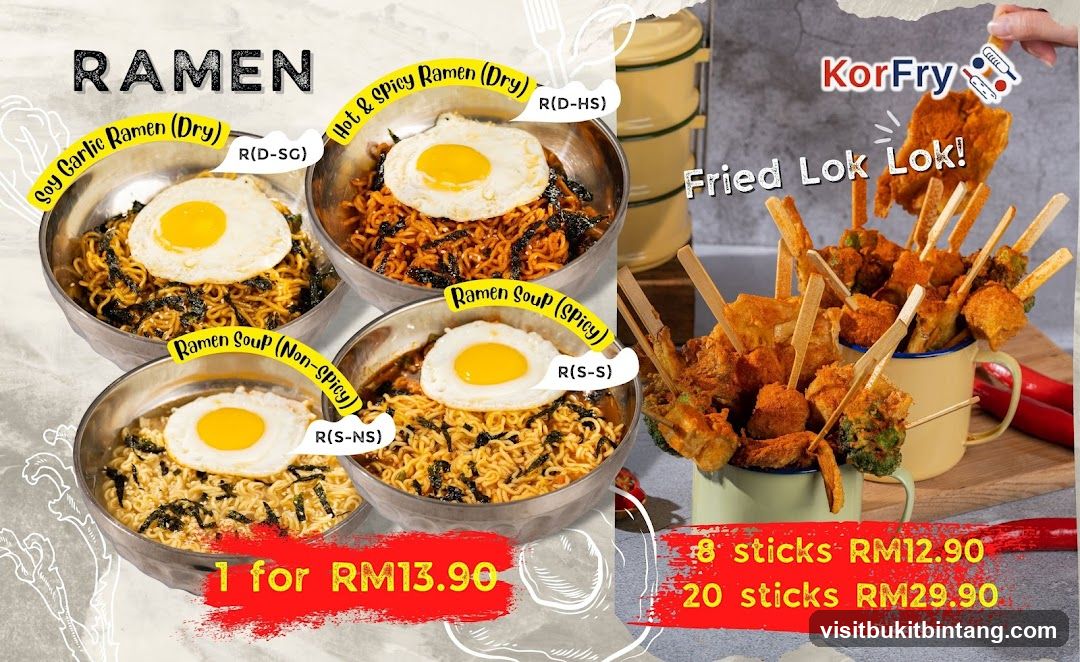 Ramen and Fried Lok Lok Promotion