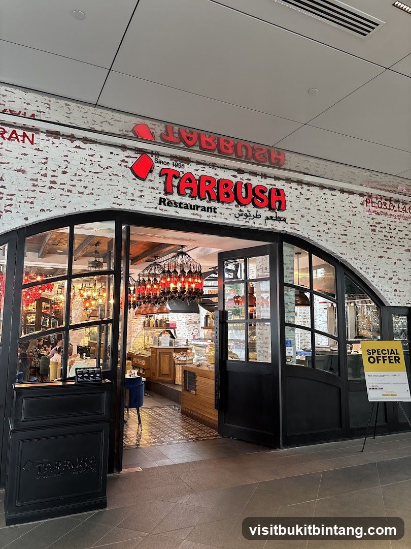 Tarbush Restaurant - The Exchange TRX