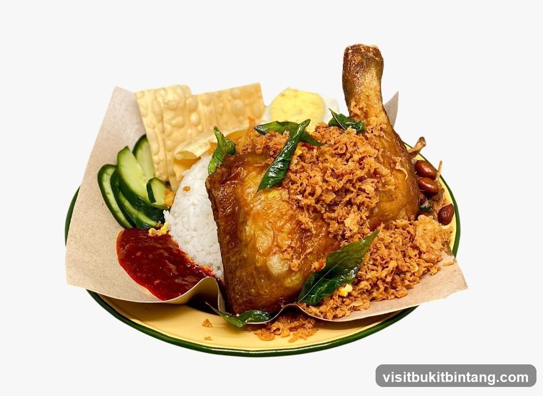 Fried Chicken Rice Plate
