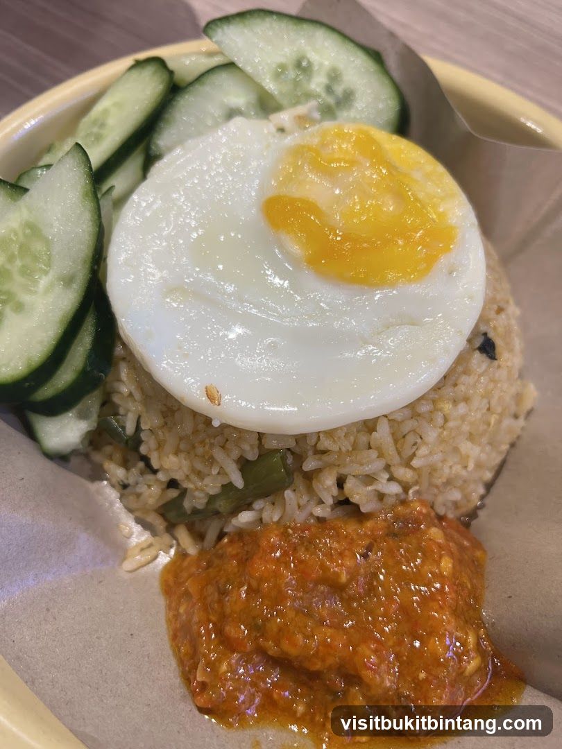 Fried Rice with Egg and Sambal