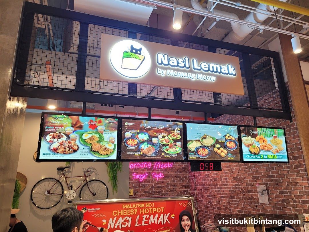 Nasi Lemak by Memang Meow Menu