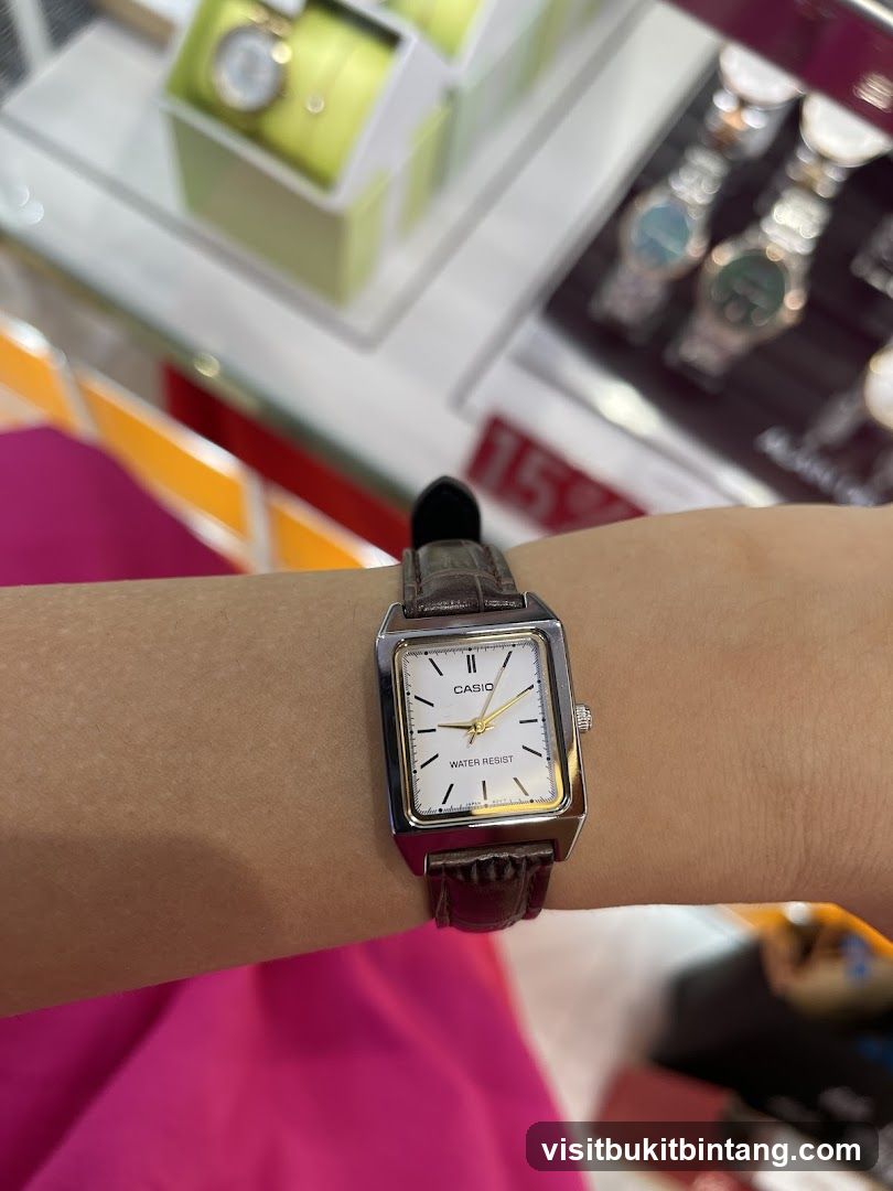 Casio Watch on Wrist
