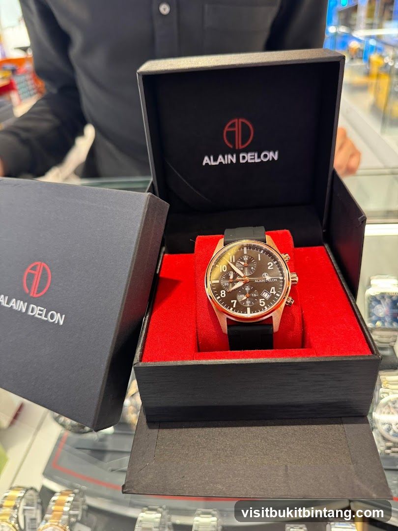 Alain Delon Watch in Box
