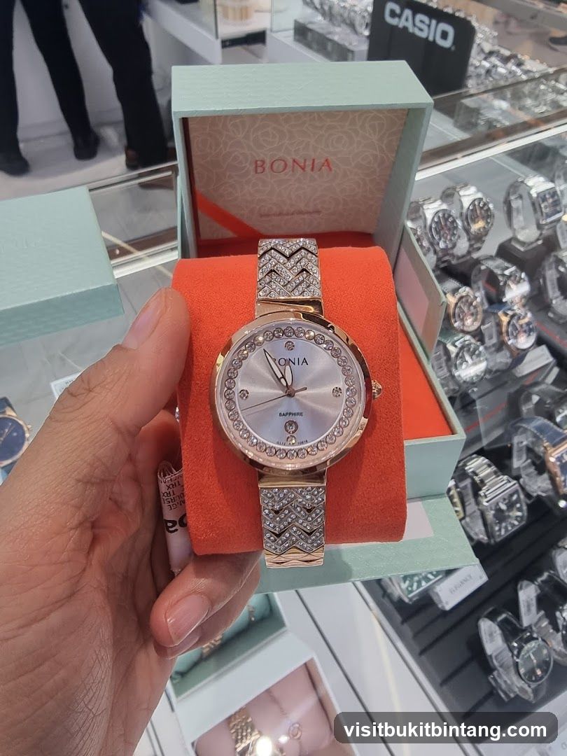 Bonia Watch Display