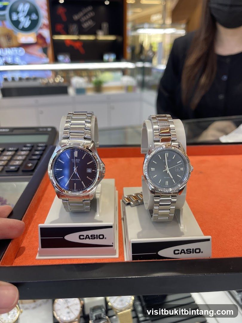 Casio Watches Display