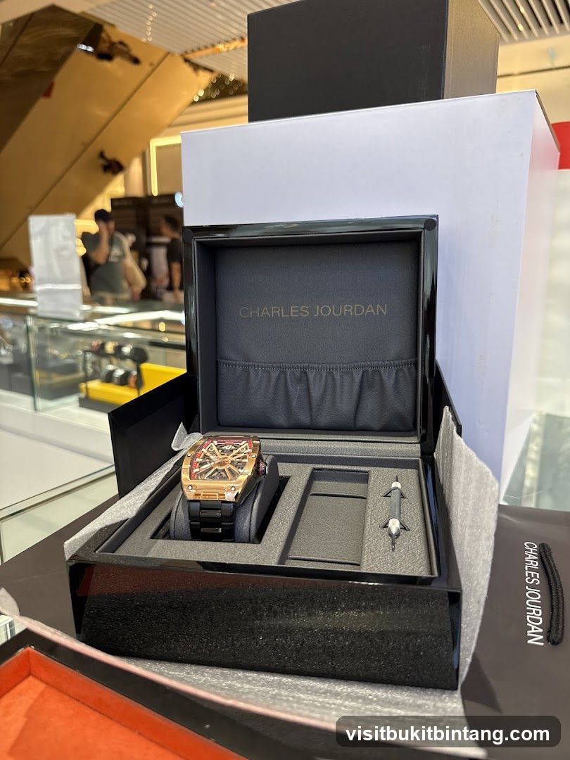 Charles Jourdan Watch Display