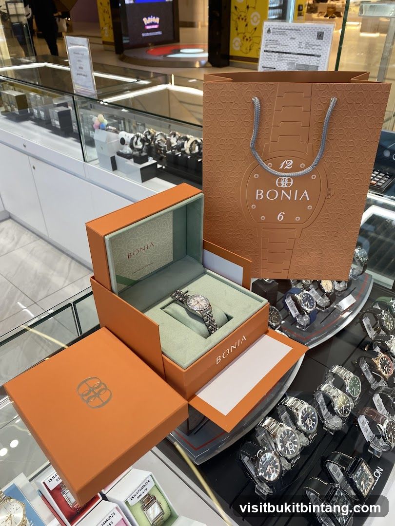 Bonia Watch Display