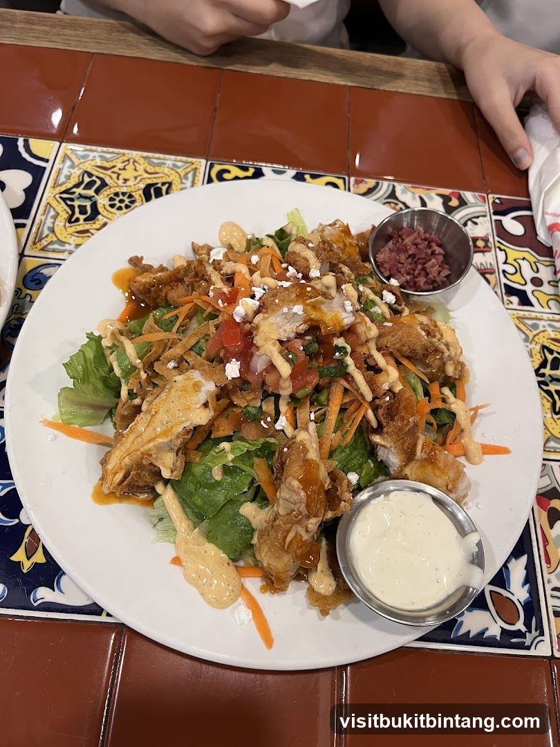 Crispy Chicken Salad