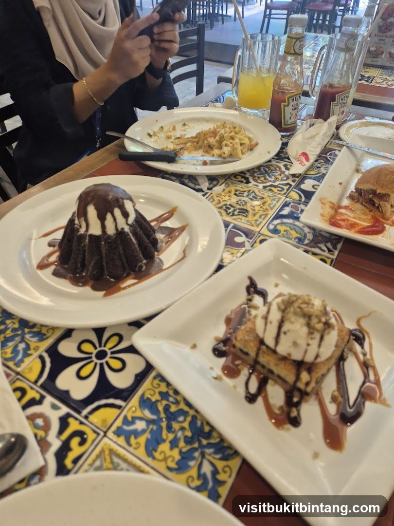 Dessert and Pasta