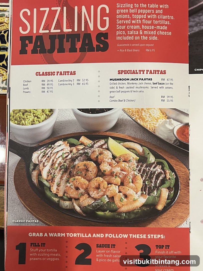 Sizzling Fajitas