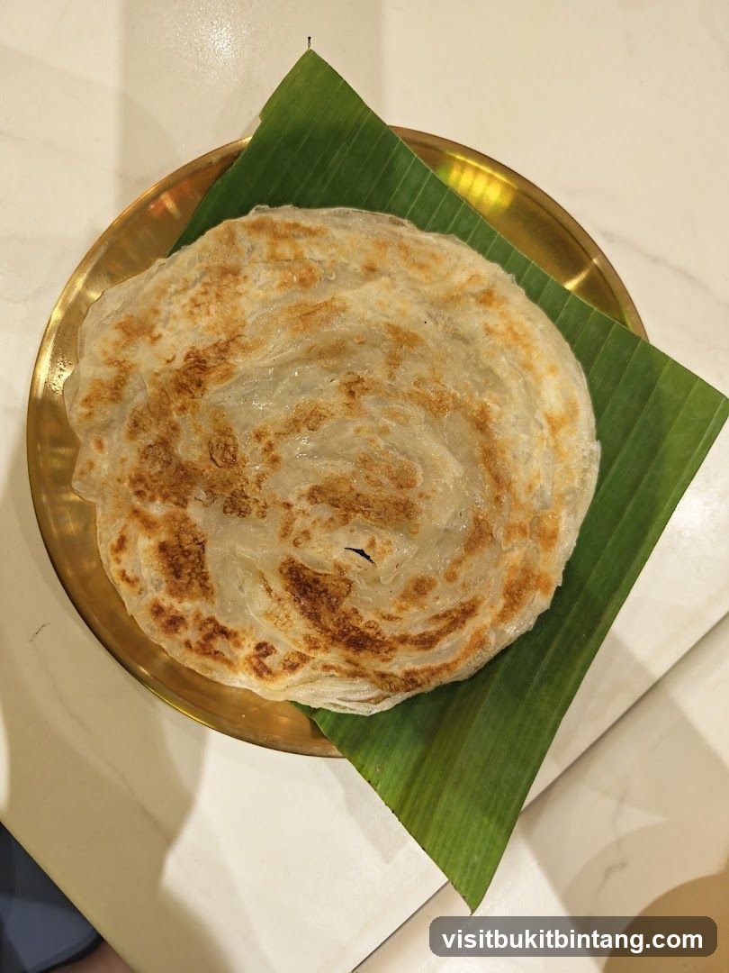 Parotta on a Banana Leaf