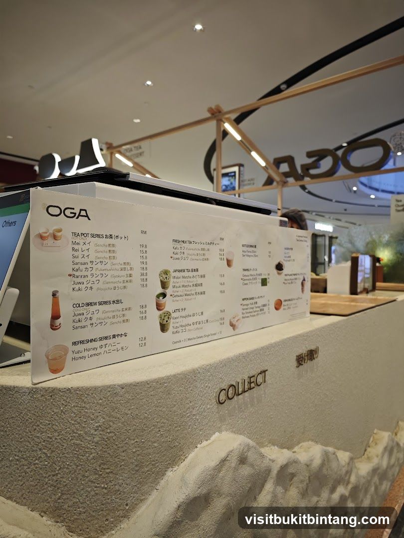 OGA Menu