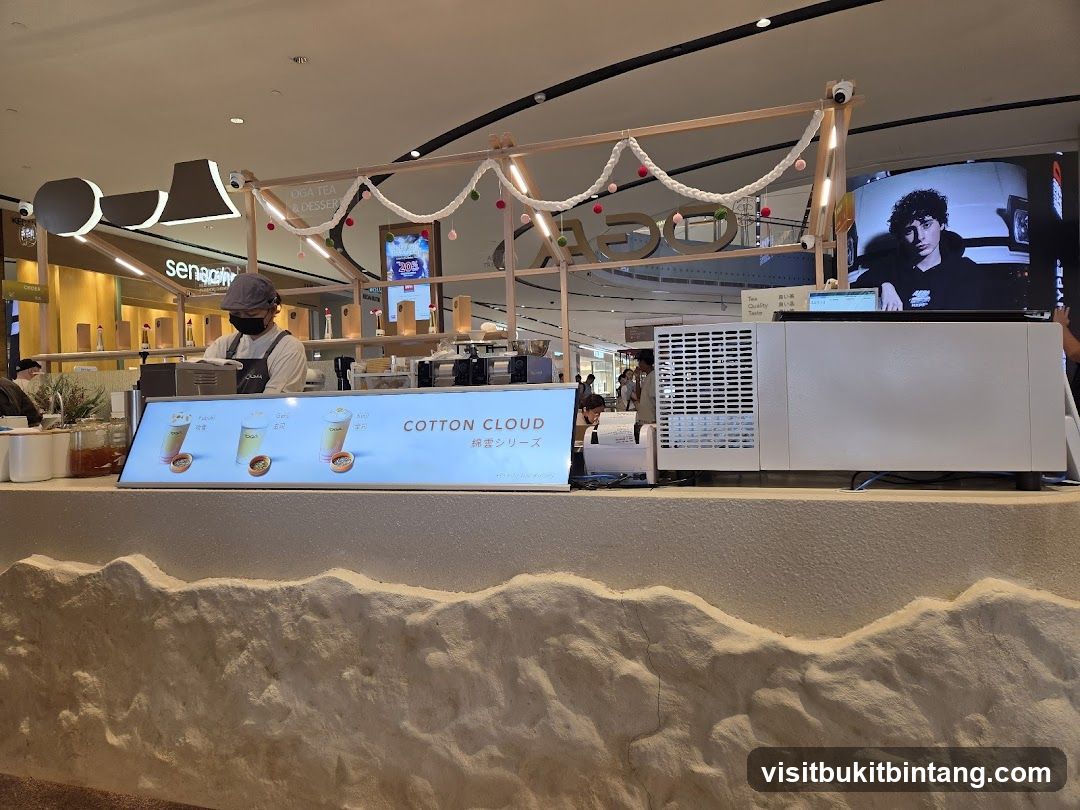 Tea and Dessert Counter