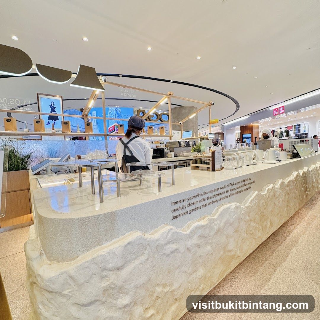 Tea and Dessert Counter