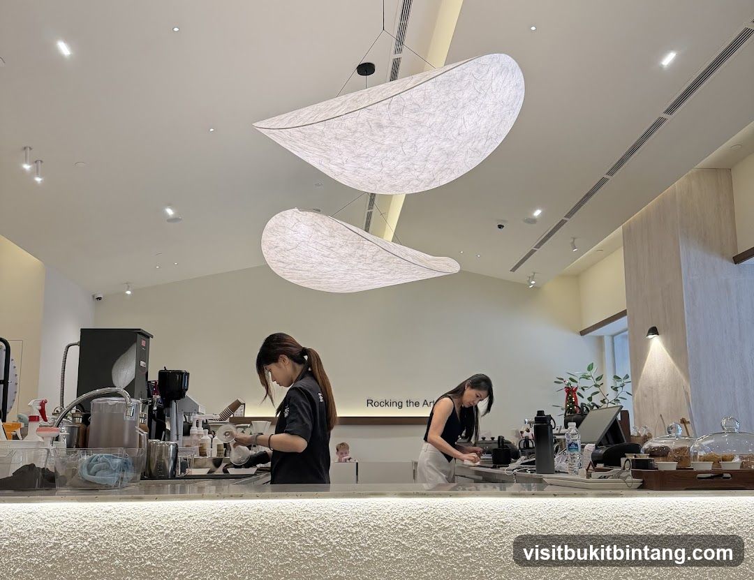 Baristas preparing drinks