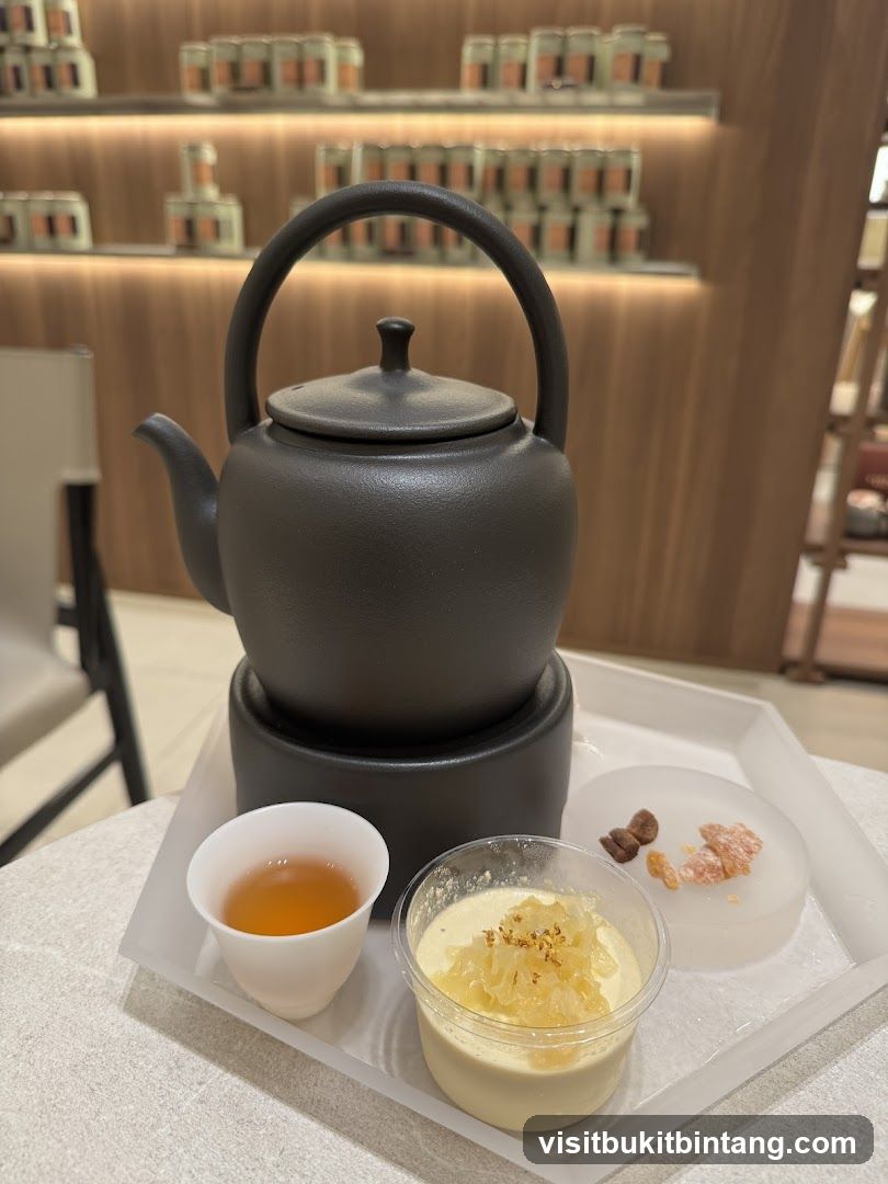 Tea Set with Dessert