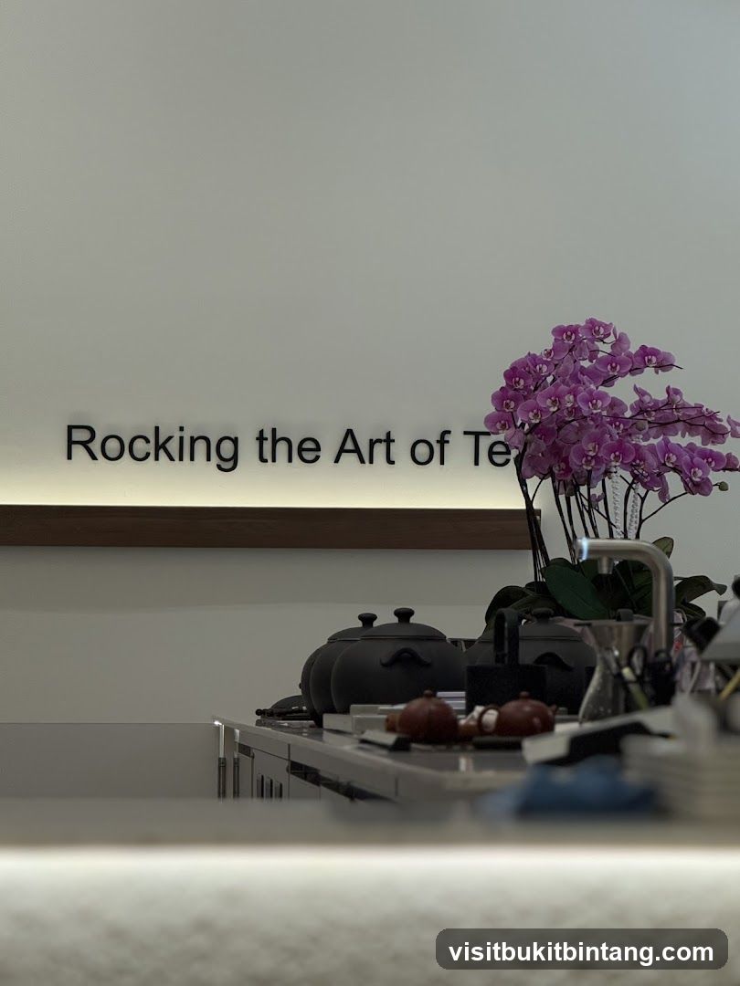 Tea Preparation Area