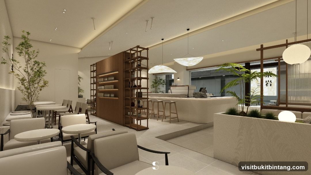 Modern Cafe Interior
