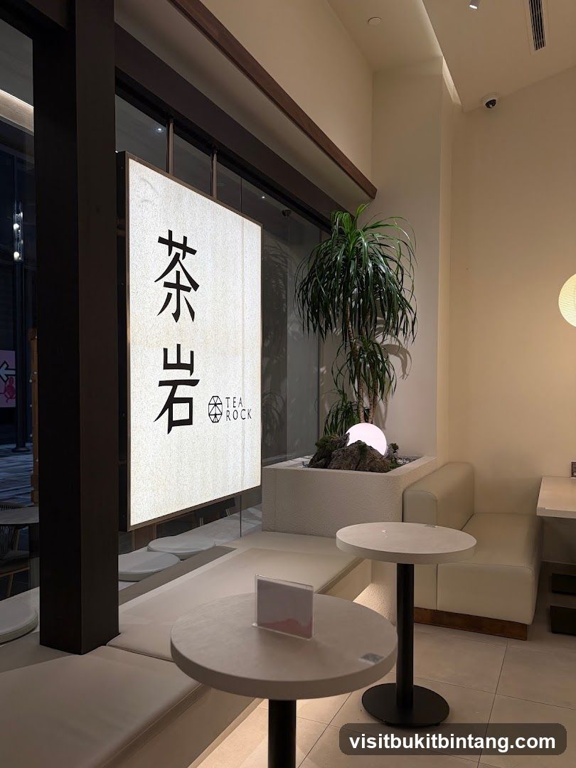 Modern Tea Shop Interior